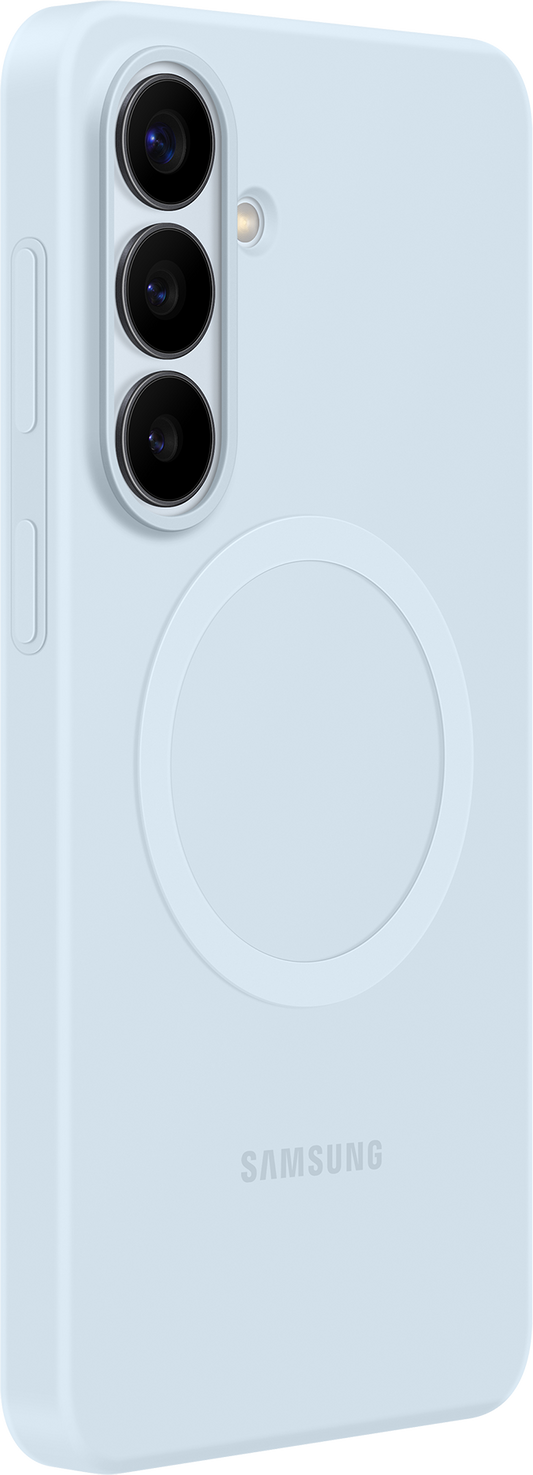 Hülle für Samsung Galaxy S26 Plus S947, Silicone Magnet Case, Blau EF-ES947CLEGWW