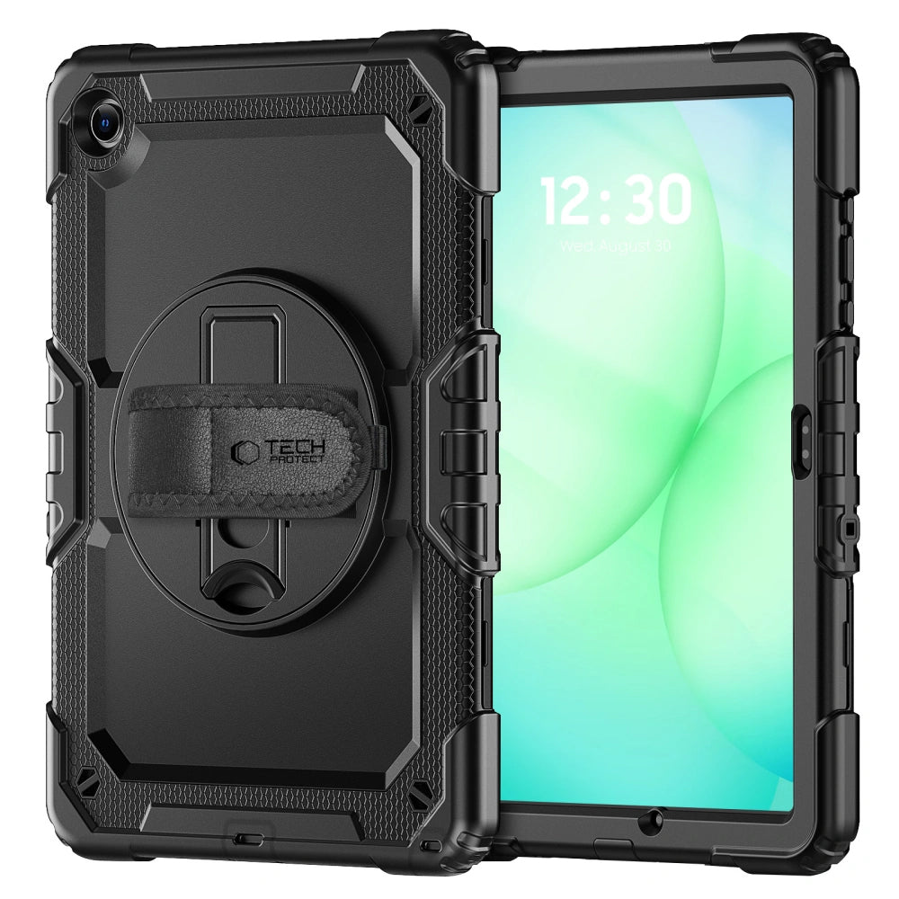 Hülle für Samsung Galaxy Tab A11+ / Tab A9+, Tech-Protect, Solid, Schwarz