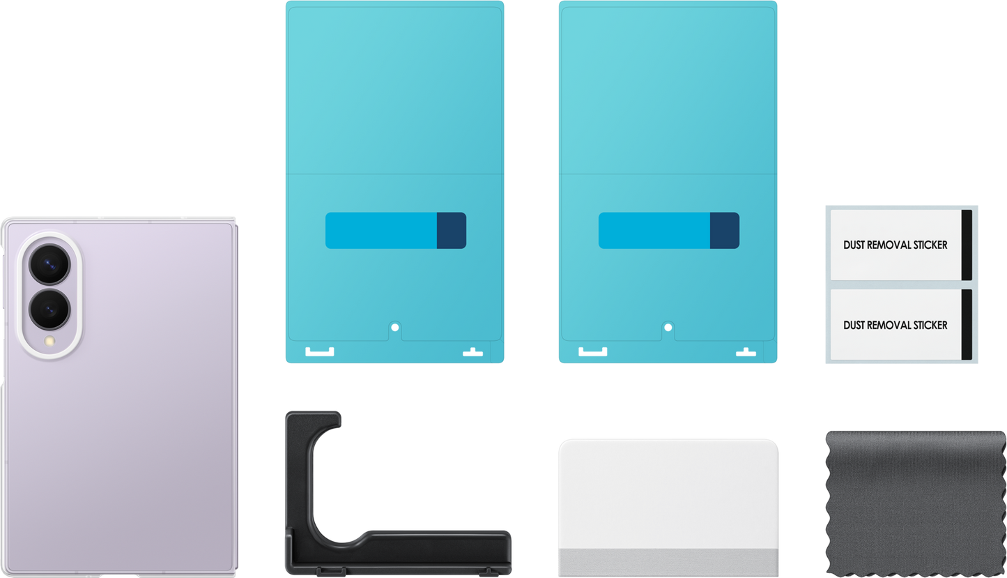 Hülle für Samsung Galaxy Z Fold8 F971, Clear Case, Transparent EF-QF971CTEGWW
