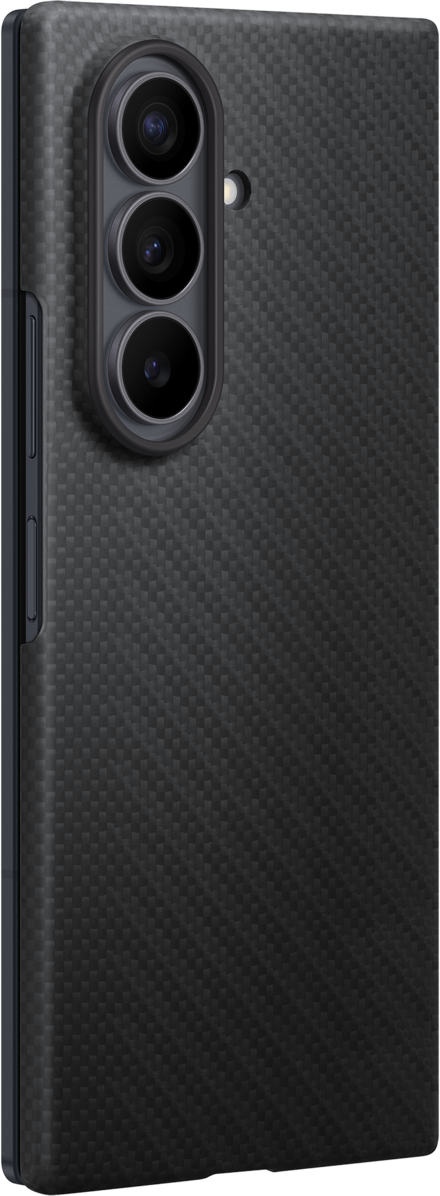 Hülle für Samsung Galaxy Z Fold8 Ultra F976, Carbon Magnet Case, Schwarz EF-KF976SBEGWW