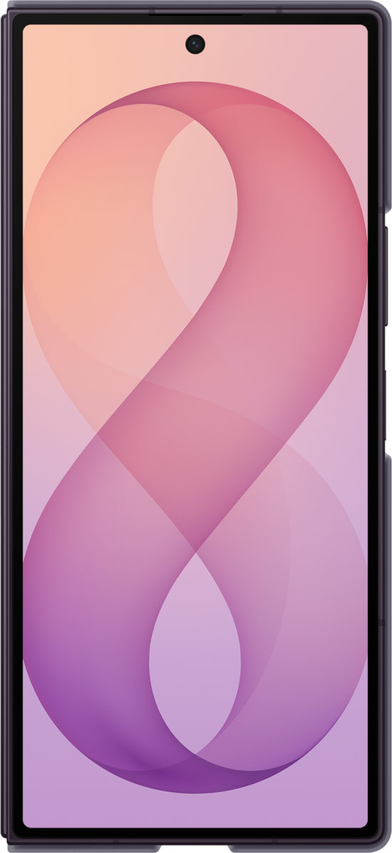 Hülle für Samsung Galaxy Z Fold8 Ultra F976, Silikon Magnet Case, Violett EF-EF976CVEGWW
