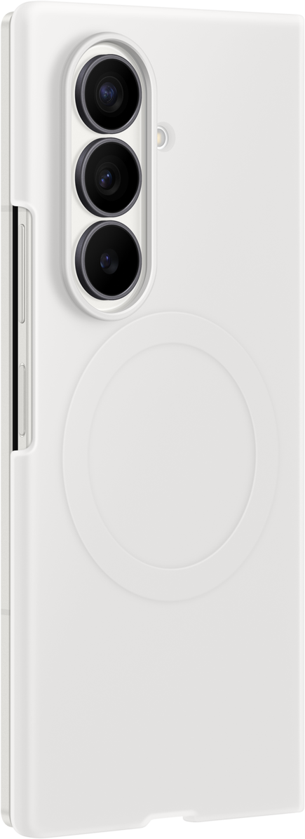 Hülle für Samsung Galaxy Z Fold8 Ultra F976, Silicone Magnet Case, Weiß EF-EF976CWEGWW
