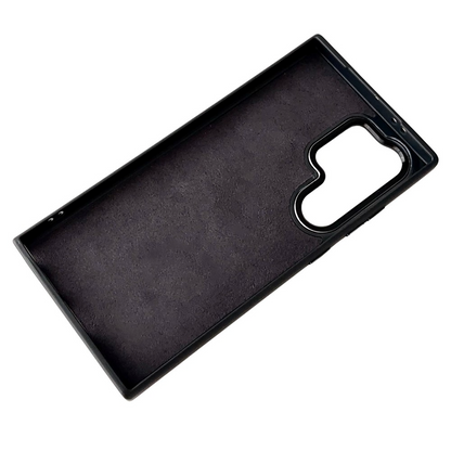 Hülle für Samsung Galaxy S24 Ultra S928, OEM, Display mit individuellem E-Ink, Schwarz