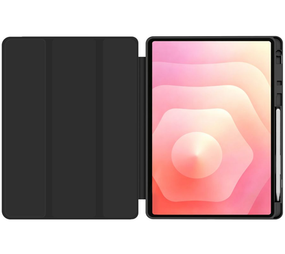 Hülle für Samsung Galaxy Tab S12 Plus, Tech-Protect, SC PEN, Schwarz