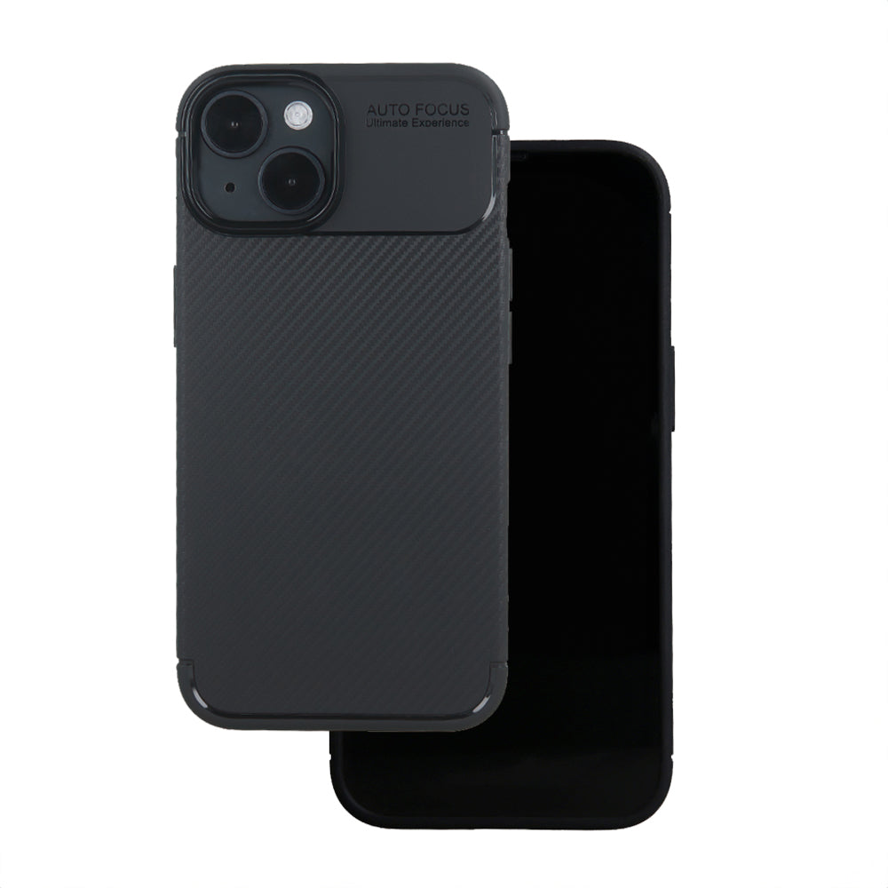 Hülle für Samsung Galaxy A54 A546, OEM, Carbon Black, Schwarz