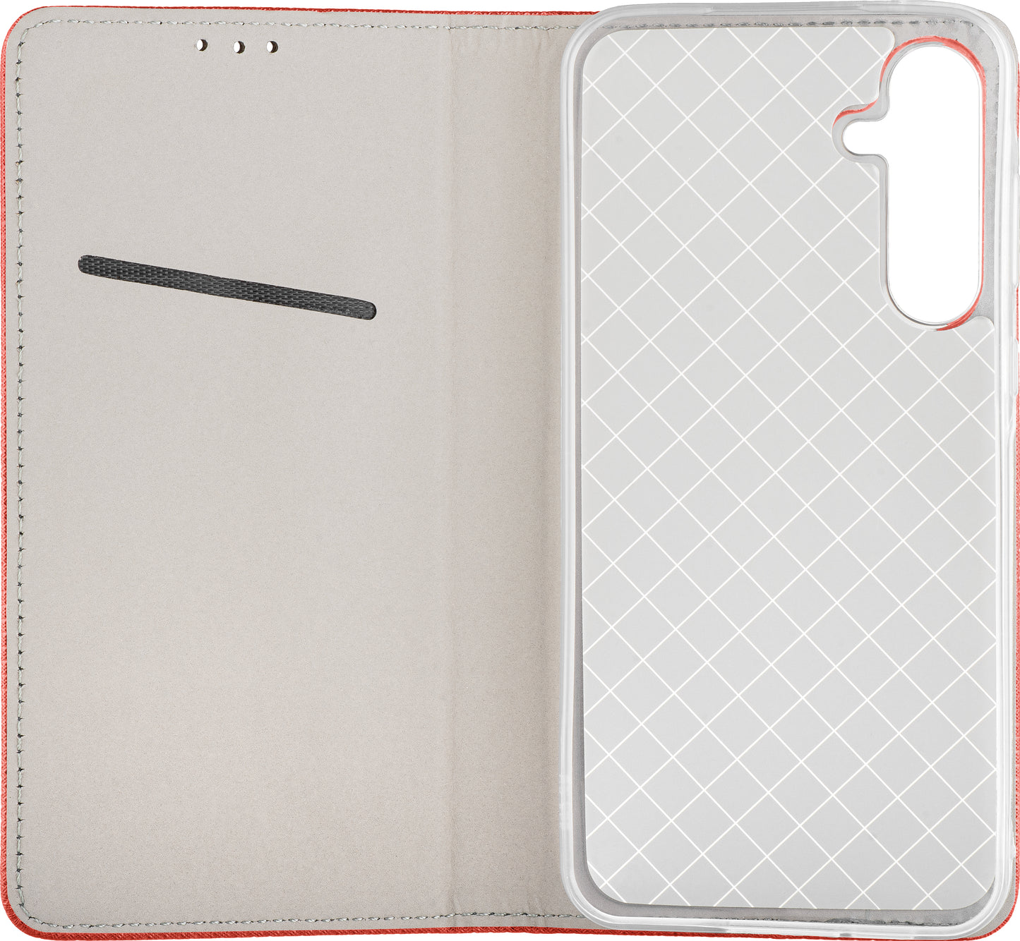 Hülle für Samsung Galaxy A20e A202, OEM, Smart Magnet, Rot
