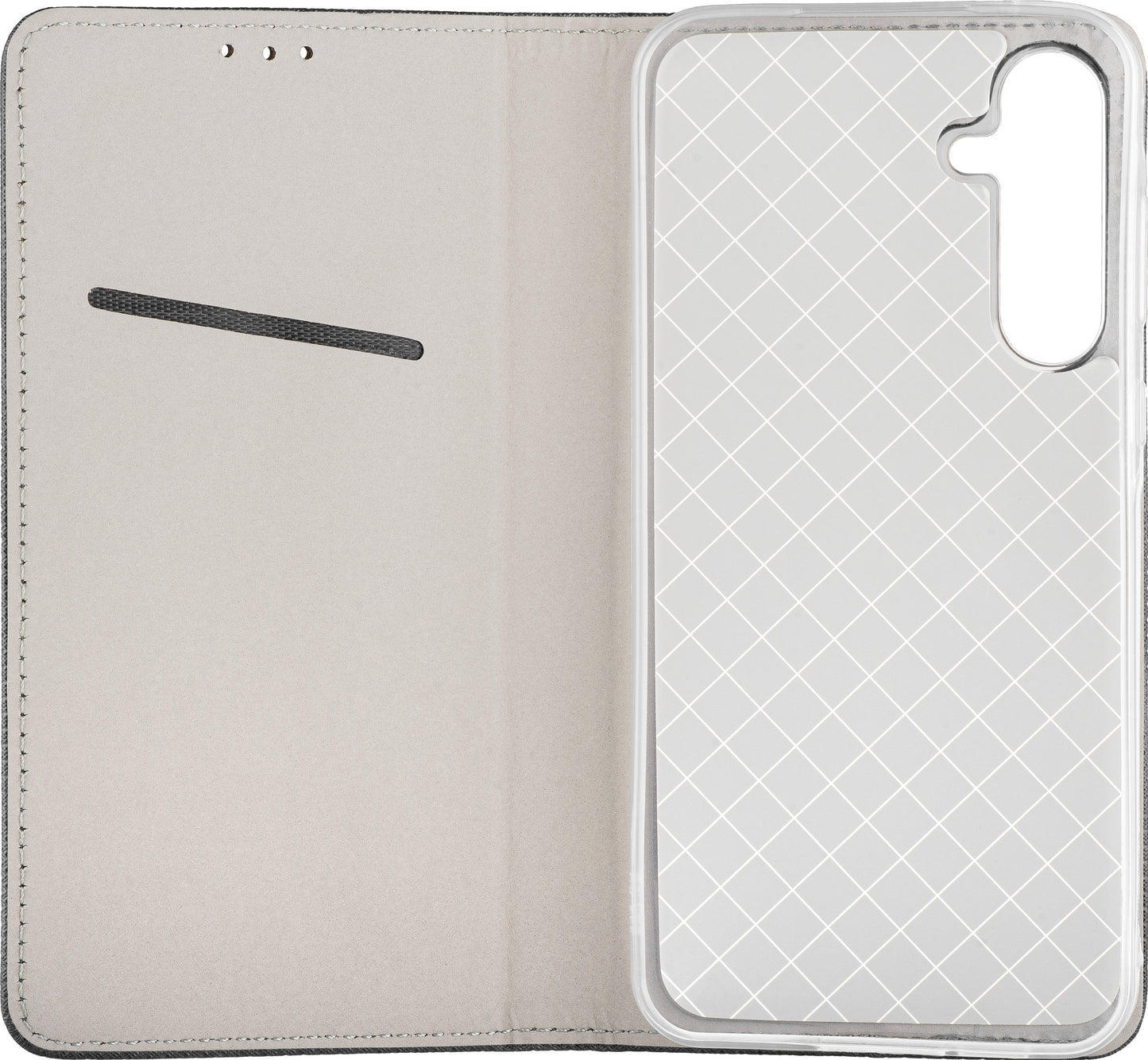Hülle für Samsung Galaxy A13 A135, OEM, Smart Magnet, Schwarz