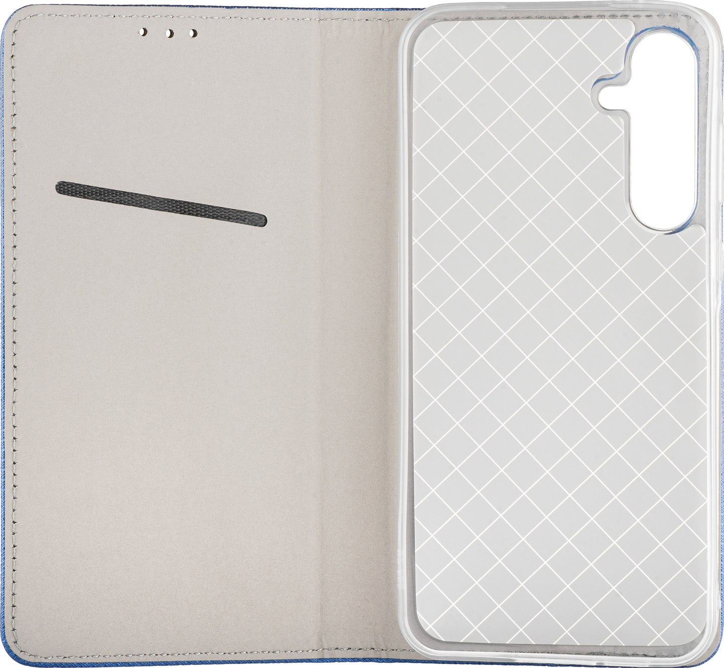 Hülle für Samsung Galaxy A57 5G, OEM, Smart Magnet, Marineblau