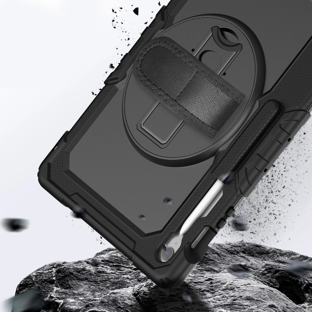 Hülle für Samsung Galaxy Tab S10 FE+, Tech-Protect, Solid, Schwarz