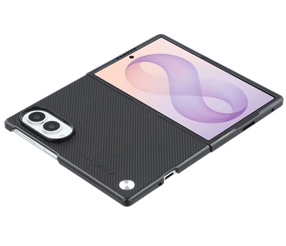 Hülle für Samsung Galaxy Z Fold8 F971, X-Level, Carbon, Schwarz