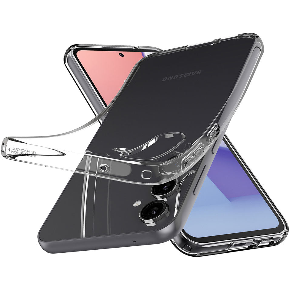 Hülle für Samsung Galaxy S23 FE S711, Spigen, Liquid Crystal, Transparent ACS06369