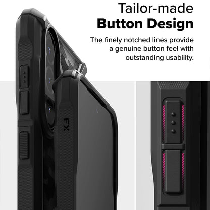 Hülle für Samsung Galaxy A56 A566 / A36 A366, Ringke, Fusion X Camo, Schwarz