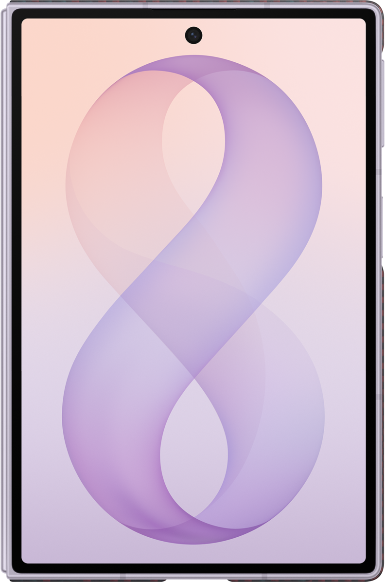 Hülle für Samsung Galaxy Z Fold8 F971, Carbon Magnet Case, Rot EF-KF971SREGWW