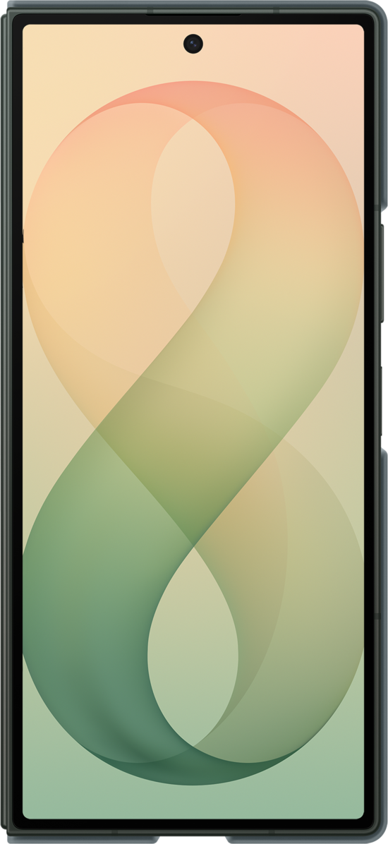 Hülle für Samsung Galaxy Z Fold8 Ultra F976, Silicone Magnet Case, Grün EF-EF976CGEGWW