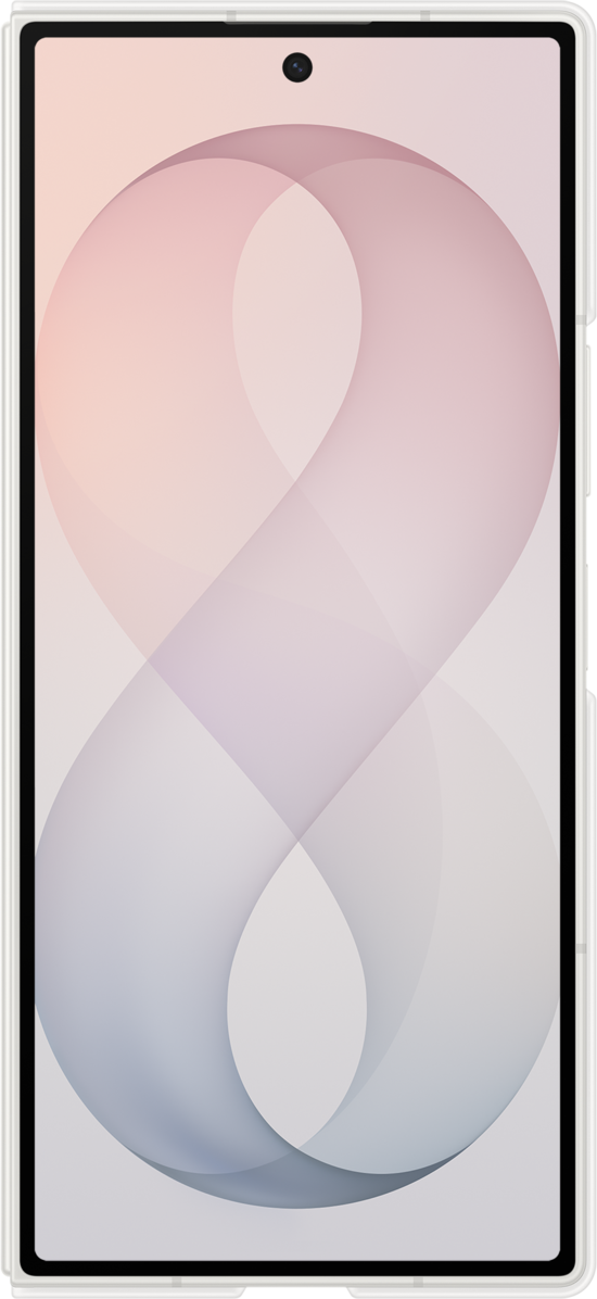 Hülle für Samsung Galaxy Z Fold8 Ultra F976, Silicone Magnet Case, Weiß EF-EF976CWEGWW