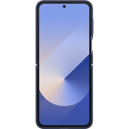 Hülle für Samsung Galaxy Z Flip6 F741, Silikonhülle, Marineblau EF-PF741TNEGWW