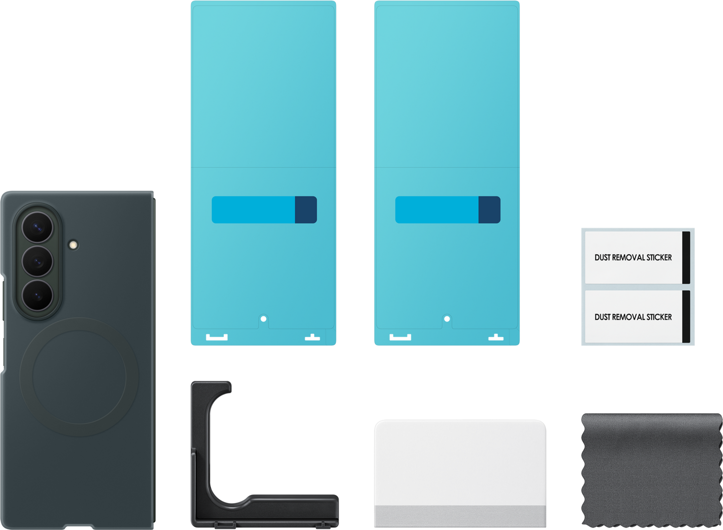 Hülle für Samsung Galaxy Z Fold8 Ultra F976, Silicone Magnet Case, Grün EF-EF976CGEGWW