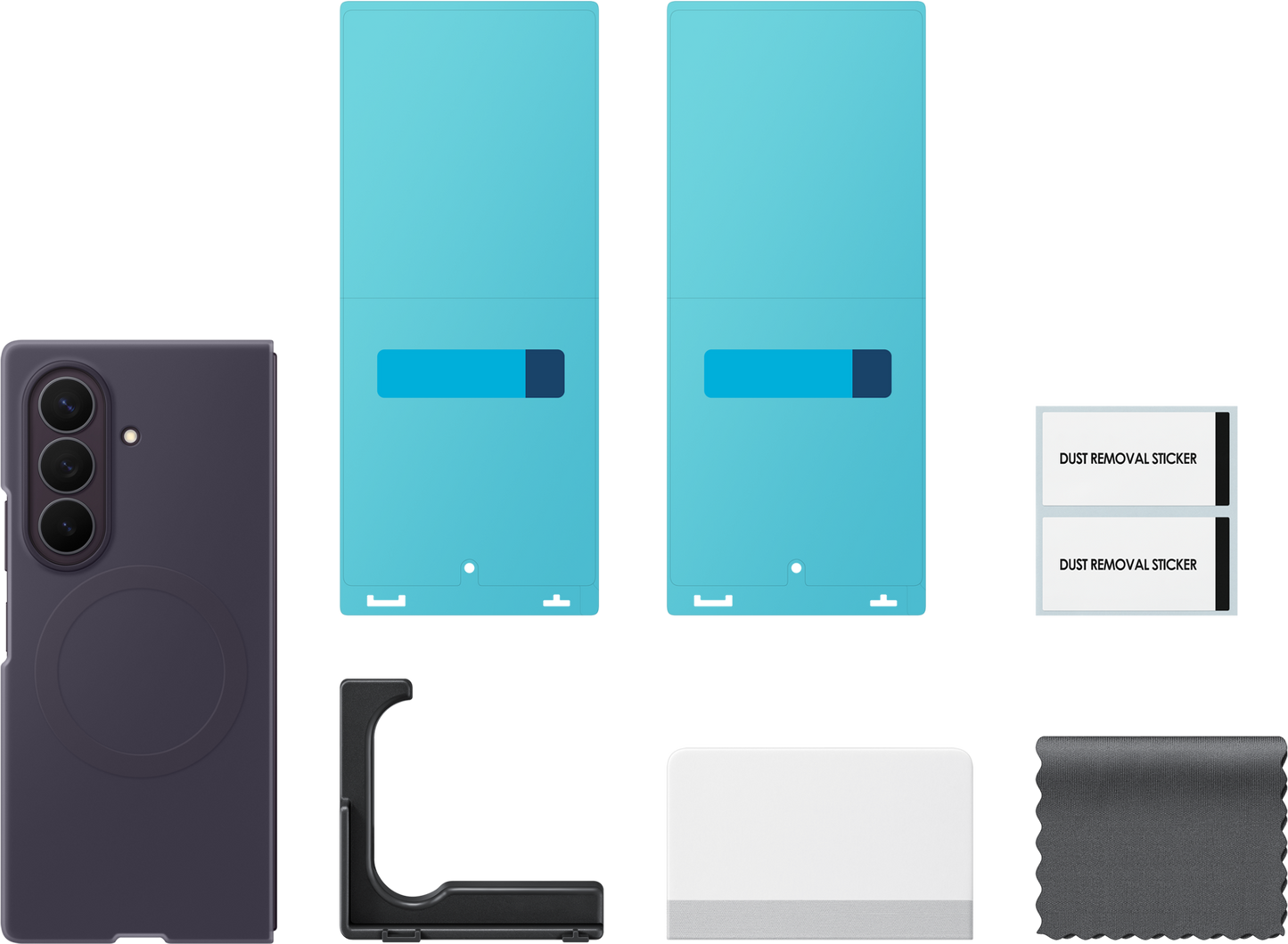 Hülle für Samsung Galaxy Z Fold8 Ultra F976, Silikon Magnet Case, Violett EF-EF976CVEGWW