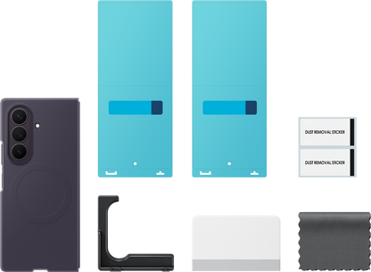 Hülle für Samsung Galaxy Z Fold8 Ultra F976, Silikon Magnet Case, Violett EF-EF976CVEGWW