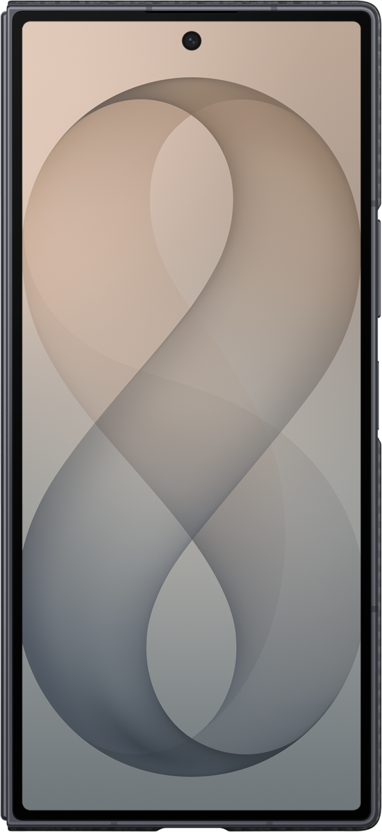 Hülle für Samsung Galaxy Z Fold8 Ultra F976, Carbon Standing, Schwarz EF-XF976SBEGWW