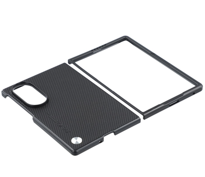 Hülle für Samsung Galaxy Z Fold8 F971, X-Level, Carbon, Schwarz