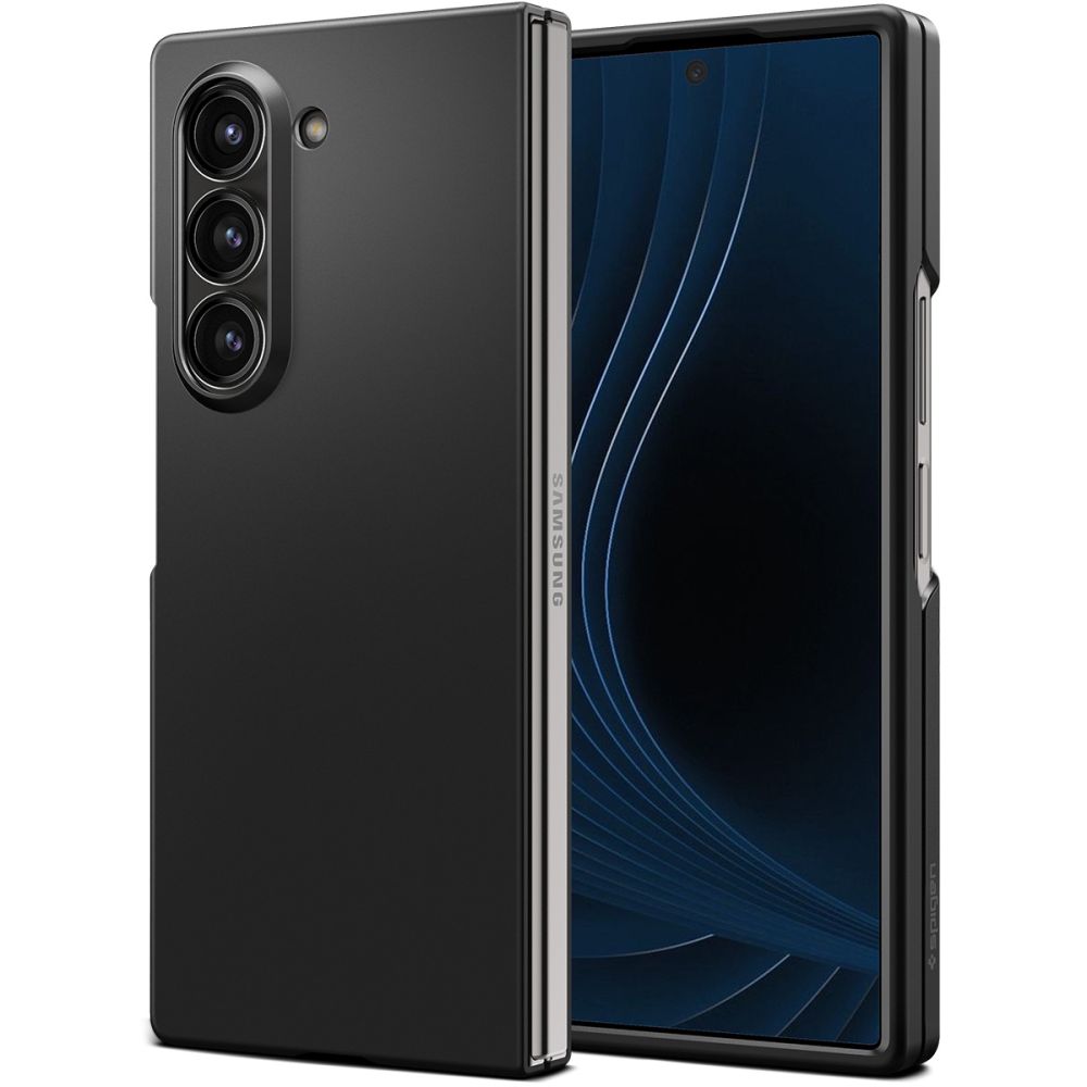 Hülle für Samsung Galaxy Z Fold6 F956, Spigen, Air Skin, Schwarz ACS07816