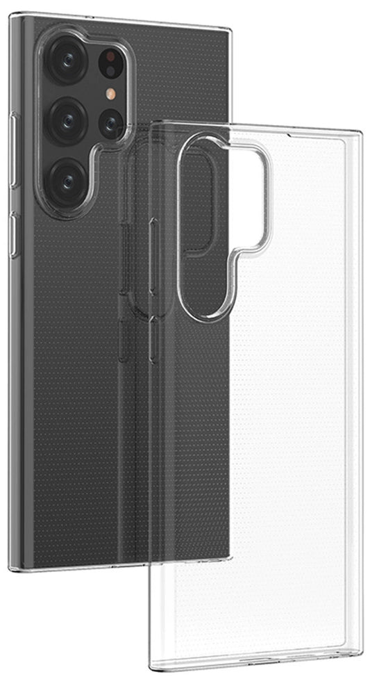 Hülle für Samsung Galaxy S23 Ultra S918, OEM, Ultra Slim, 0,5 mm, Transparent