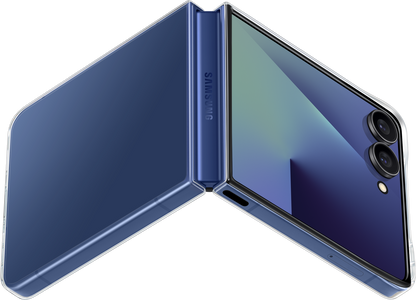 Hülle für Samsung Galaxy Z Flip7 F766, Clear Case, Transparent EF-AF766CTEGWW