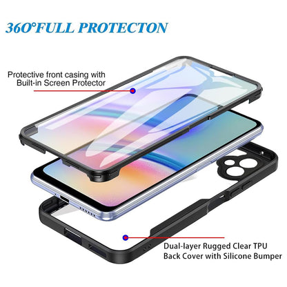 Hülle für Samsung Galaxy A05 A055, Techsuit, ColorVerse 360, Lila