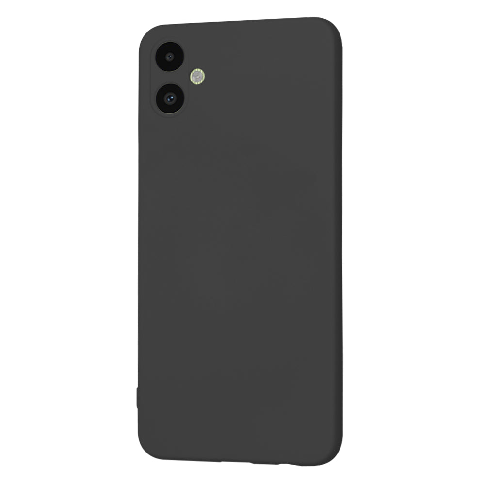 Hülle für Samsung Galaxy A05 A055, Techsuit, SoftFlex, Schwarz