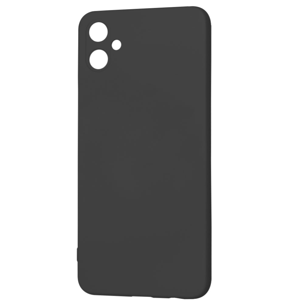 Hülle für Samsung Galaxy A05 A055, Techsuit, SoftFlex, Schwarz