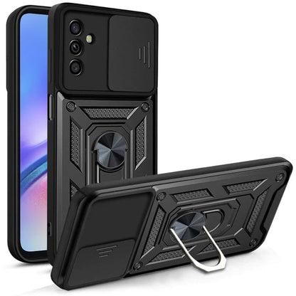 Hülle für Samsung Galaxy A05s A057, Techsuit, CamShield, Schwarz