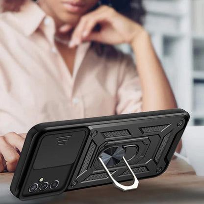 Hülle für Samsung Galaxy A05s A057, Techsuit, CamShield, Schwarz