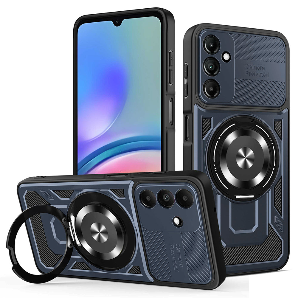 Hülle für Samsung Galaxy A05s A057, Techsuit, RuggedCam, Blau