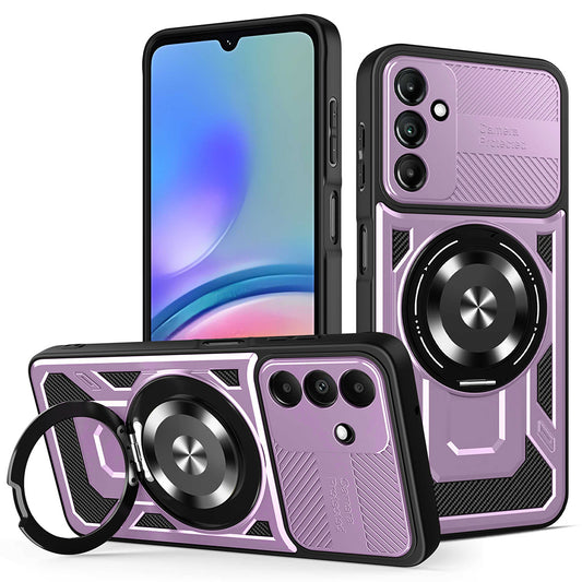 Hülle für Samsung Galaxy A05s A057, Techsuit, RuggedCam, Lila