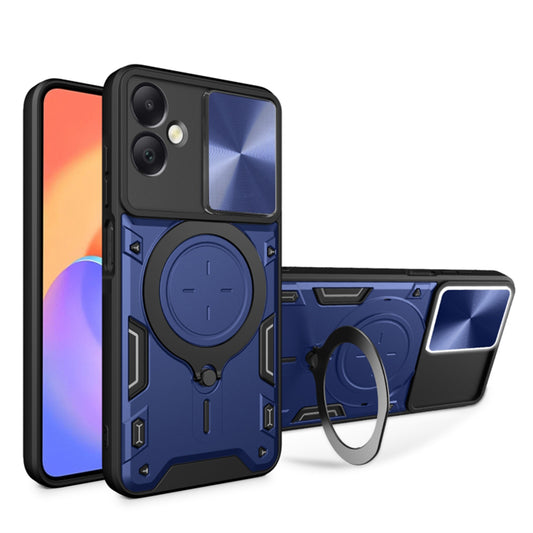 Hülle für Samsung Galaxy A06 A065, Techsuit, CamGuard Pro, Blau