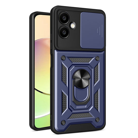 Hülle für Samsung Galaxy A06 A065, Techsuit, CamShield, Blau