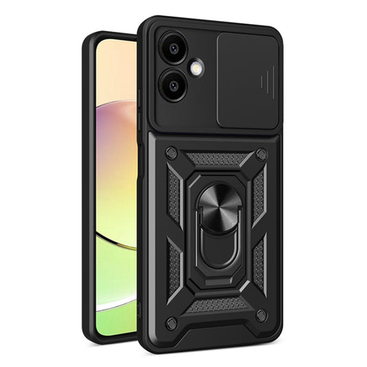 Hülle für Samsung Galaxy A06 A065, Techsuit, CamShield, Schwarz