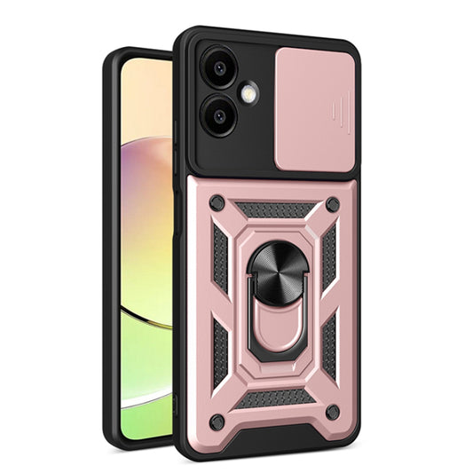 Hülle für Samsung Galaxy A06 A065, Techsuit, CamShield, Rosa