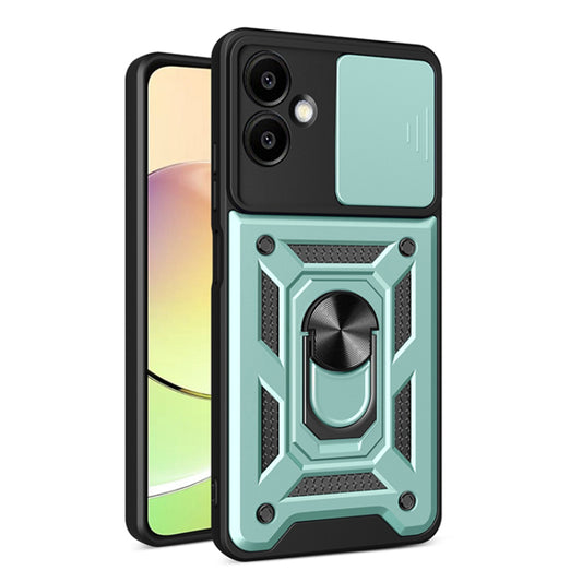 Hülle für Samsung Galaxy A06 A065, Techsuit, CamShield, Grün