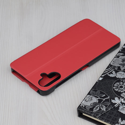 Hülle für Samsung Galaxy A06 A065, Techsuit, eFold, Rot