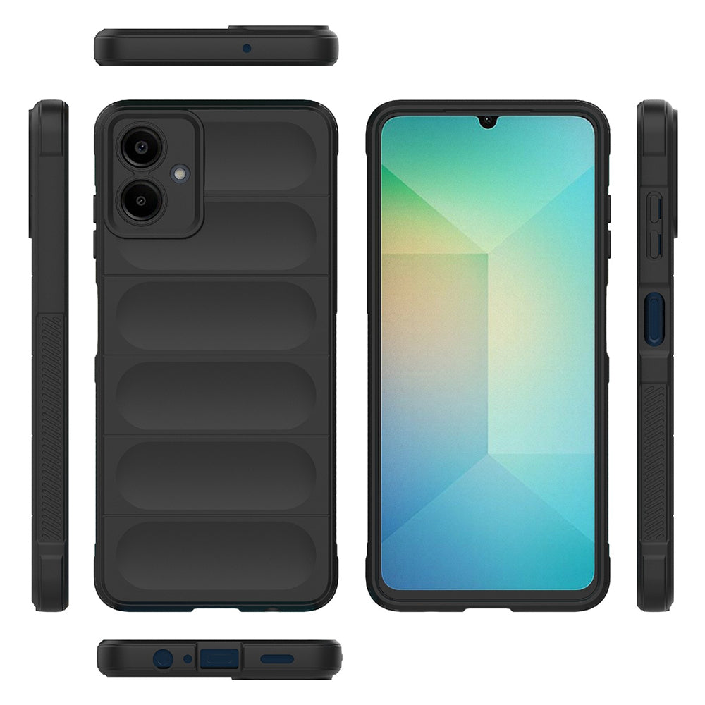 Case for Samsung Galaxy A06 A065, Techsuit, Magic Shield, Black