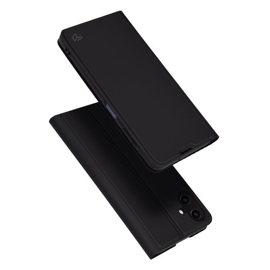 Case for Samsung Galaxy A06 A065, Techsuit, Magskin Book, Black