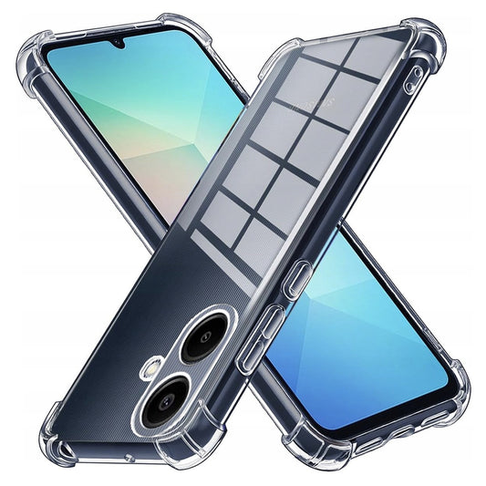 Hülle für Samsung Galaxy A06 A065, Techsuit, stoßfest klar, transparent