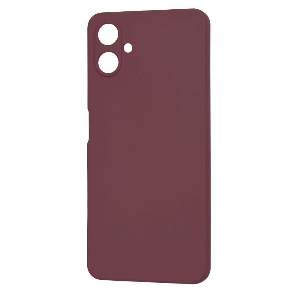 Hülle für Samsung Galaxy A06 A065, Techsuit, SoftFlex, Weinrot