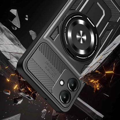 Hülle für Samsung Galaxy A07 4G A075, Techsuit, RuggedCam, Blau