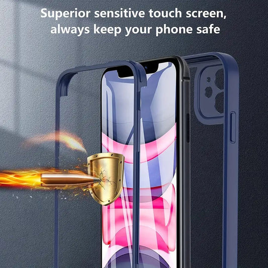 Hülle für Samsung Galaxy A07 4G A075, Techsuit, ColorVerse 360, Schwarz