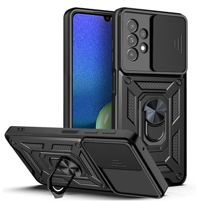 Hülle für Samsung Galaxy A13 A135, Techsuit, CamShield, Schwarz