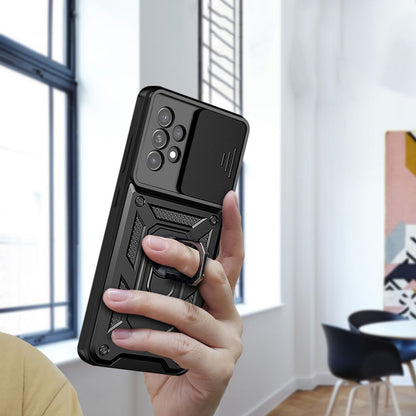 Hülle für Samsung Galaxy A13 A135, Techsuit, CamShield, Schwarz
