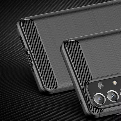 Hülle für Samsung Galaxy A13 A135, Techsuit, Carbon, Schwarz